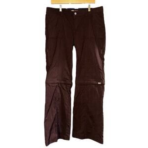 Prana Women's Zip Off Convertible Hiking Pants - Brown